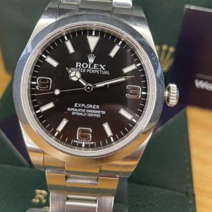 Rolex Explorer 1 39mm (Rare ,Discontinued) ref 214270